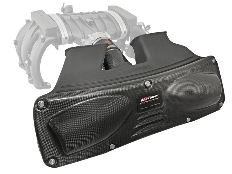 AFE Black Series Stage-2 Carbon Fiber Cold Air Intakes - aFe Black Series Cold Air Intake 12-15 Porsche Carrera/Carrera S 3.4L/3.8L