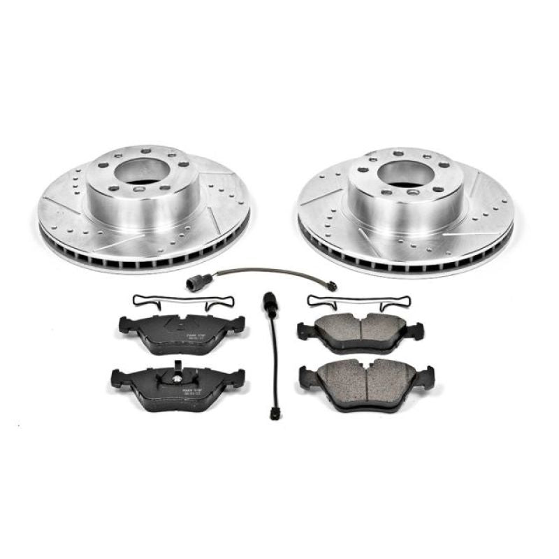 PSB Z23 Evolution Kit - Power Stop 94-95 BMW 540i Front Z23 Evolution Sport Brake Kit