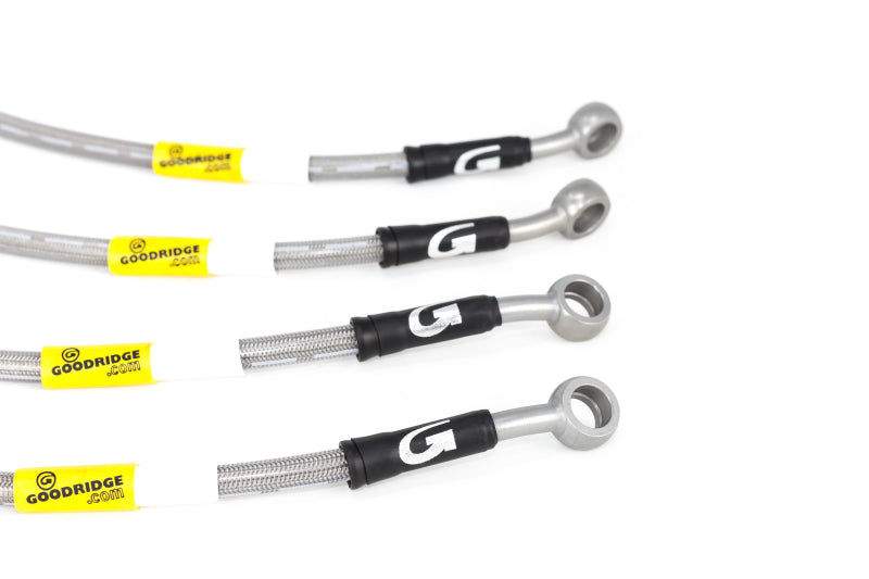 GR G-Stop Brake Line Kits - Goodridge 05 Corvette C6 Brake Lines