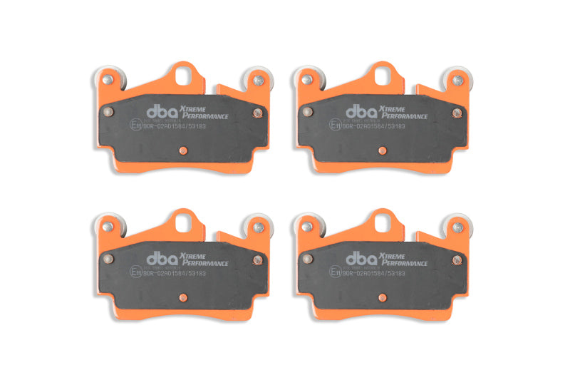 DBA XP650 Brake Pads - DBA 03-10 Porsche Cayenne XP650 Rear Brake Pads