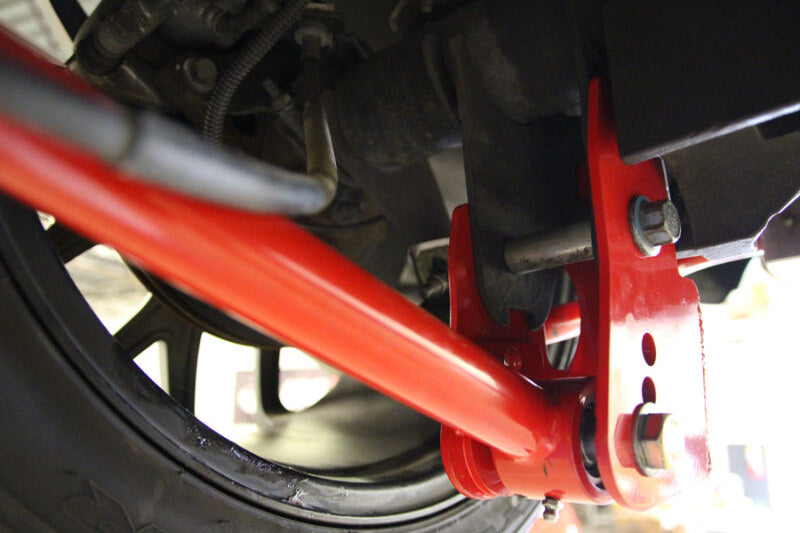 UMI Control Arm Mounts - UMI Performance 05-14 Ford Mustang Rear Control Arm Relocation Brackets- Bolt In