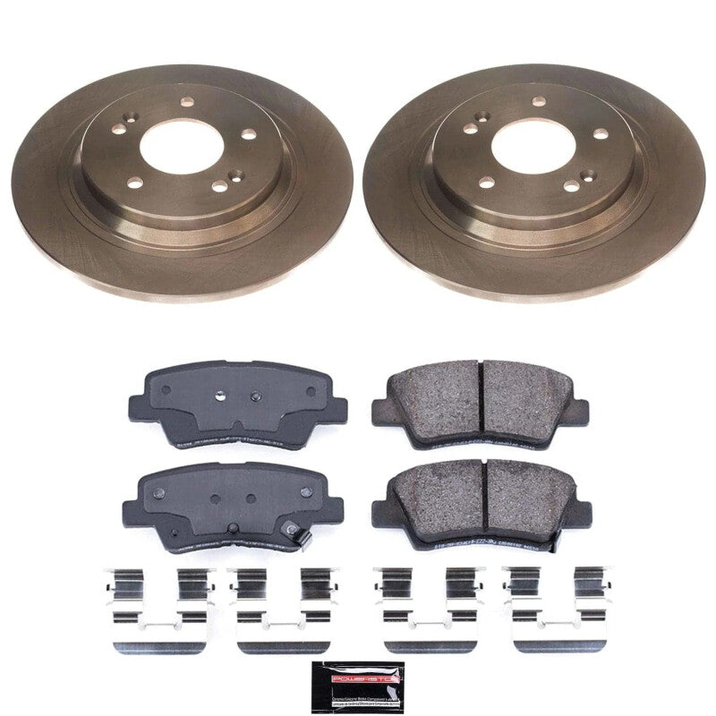 PSB Autospecialty Kit - Power Stop 22-23 Hyundai Kona Rear Autospecialty Brake Kit