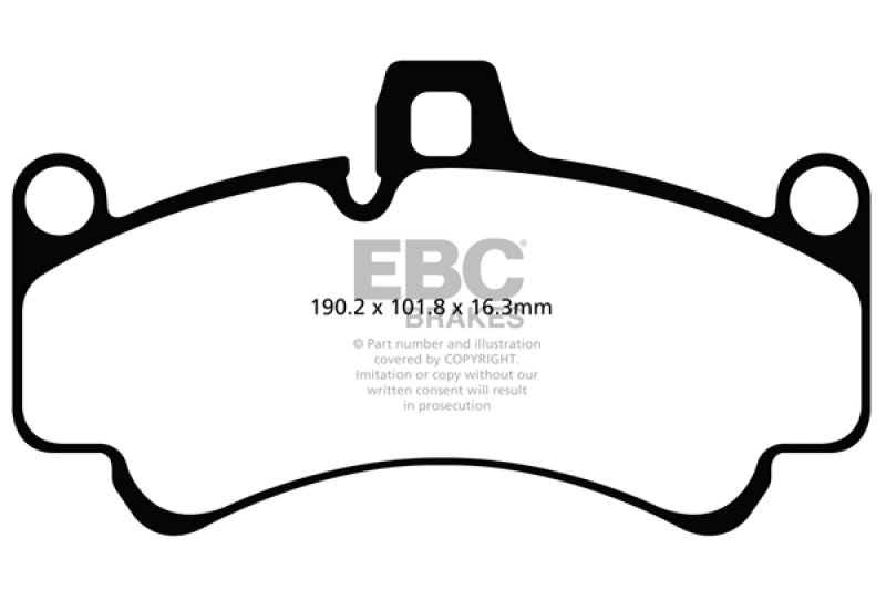 EBC Greenstuff Brake Pad Sets - EBC Brakes Greenstuff 2000 Series Sport Pads