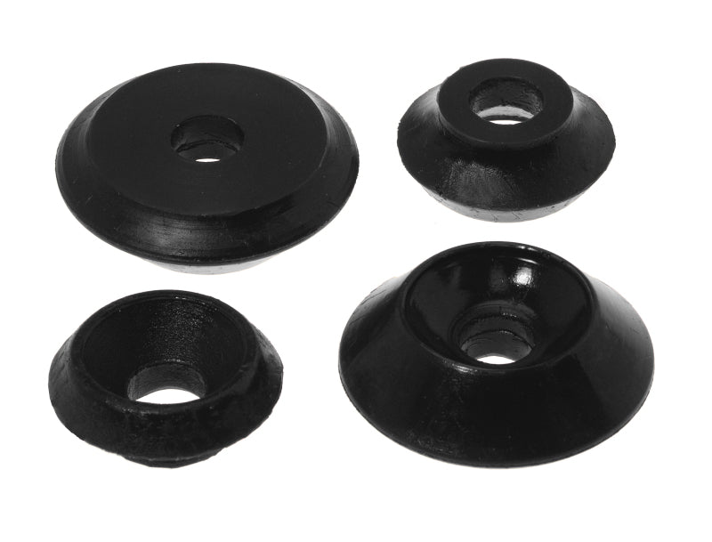PRO Shock Bushings - Blk - Prothane 84 & Earlier VW Rabbit / Golf 1 Rear Shock Tower Bushings - Black
