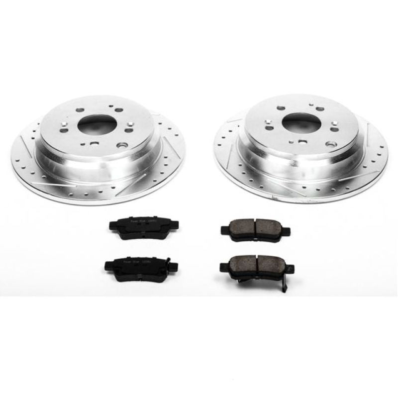 PSB Z23 Evolution Kit - Power Stop 05-10 Honda Odyssey Rear Z23 Evolution Sport Brake Kit