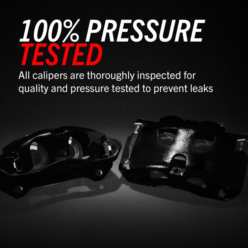 PSB Black Calipers - Power Stop 02-06 Cadillac Escalade Front/Rear Black Caliper - Pair w/Bracket