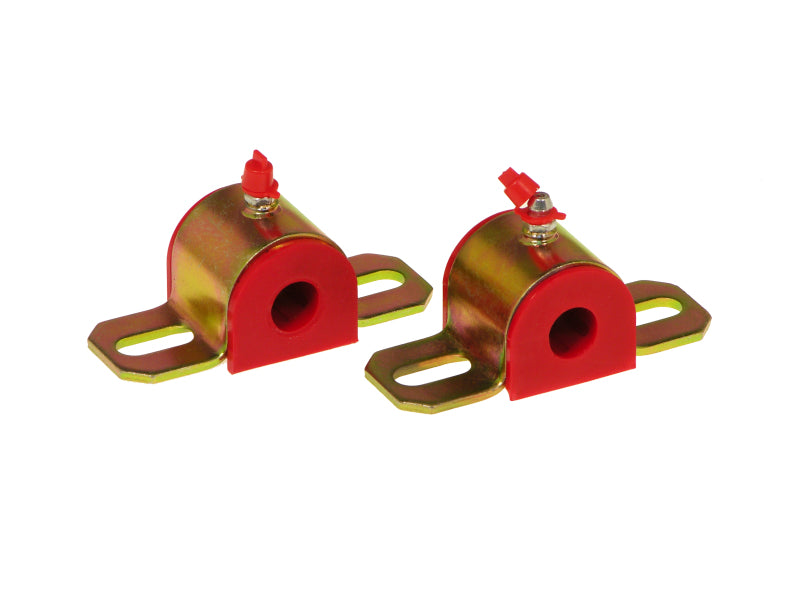 PRO Sway/End Link Bush - Red - Prothane Universal Greasable Sway Bar Bushings - 9/16in - Type A Bracket - Red