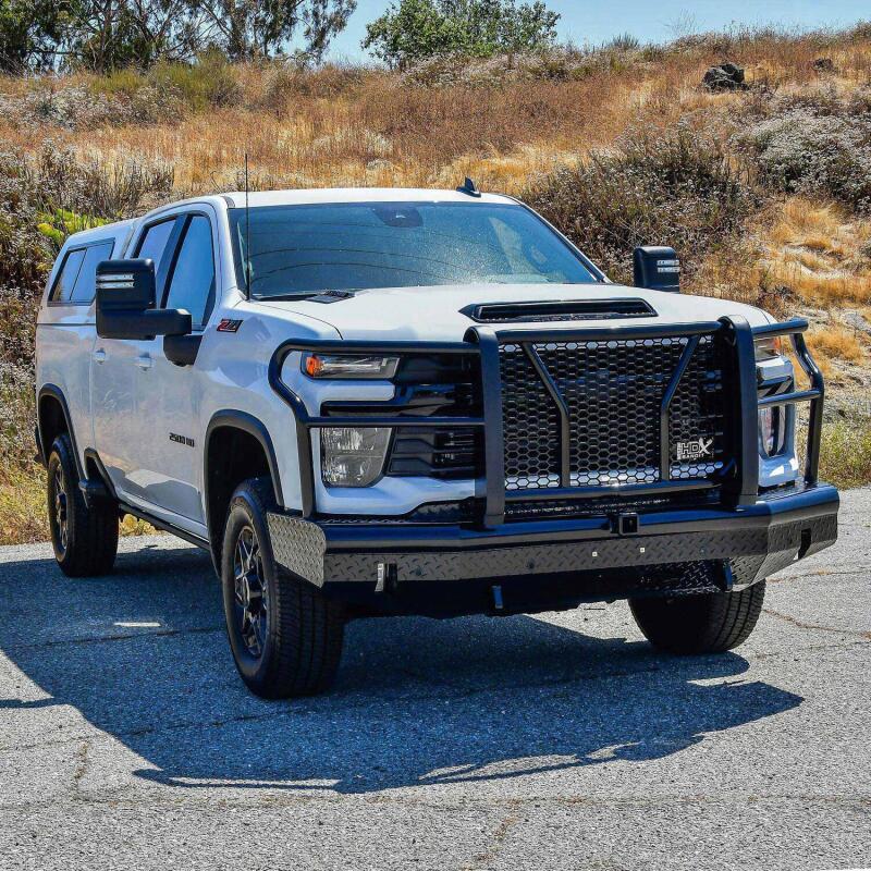 WES HDX Front Bumpers - Westin 2025 Chevrolet Silverado 2500/3500 HDX Bandit Front Bumper - Black