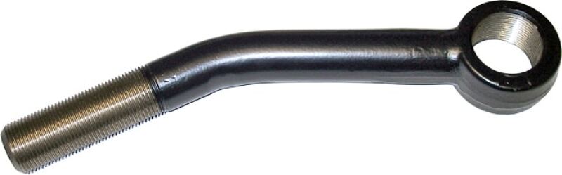 ROK Currectlync Steering Kits - RockJock Currectlync Drag Link Rod End Forging 27 Degree Bend 1-1/4in -12 RH Thread - Black