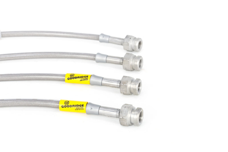 GR G-Stop Brake Line Kits - Goodridge 11-15 Jeep Grand Cherokee (Incl SRT 8) / 11-15 Dodge Durango SS Brake Line Kit