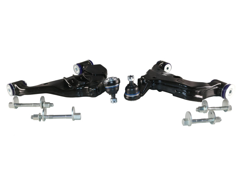 SPR Control Arms - Front - SuperPro 05-15 Toyota Hilux 4WD Adjustable Control Arm Kit