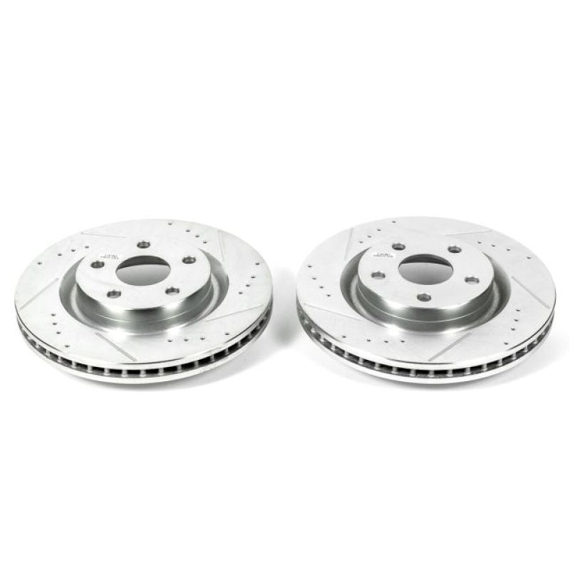 PSB Evolution Drill/Slot Rotor - Power Stop 08-09 Pontiac G8 Front Evolution Drilled & Slotted Rotors - Pair