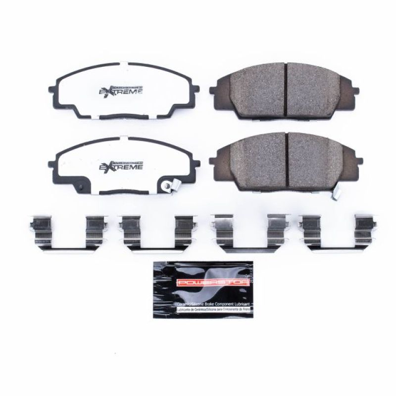 PSB Z26 Extreme Brake Pads - Power Stop 07-10 Acura CSX Front Z26 Extreme Street Brake Pads w/Hardware
