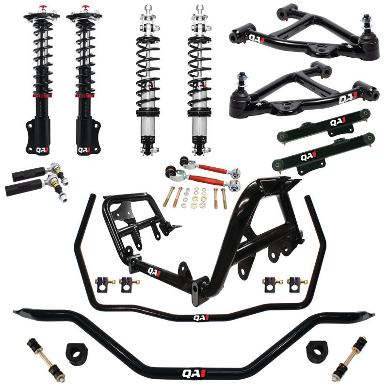 QAP Coil Shocks - Proma Star - QA1 90-93 Ford Mustang Level 2 Handling Kit w/ Shocks