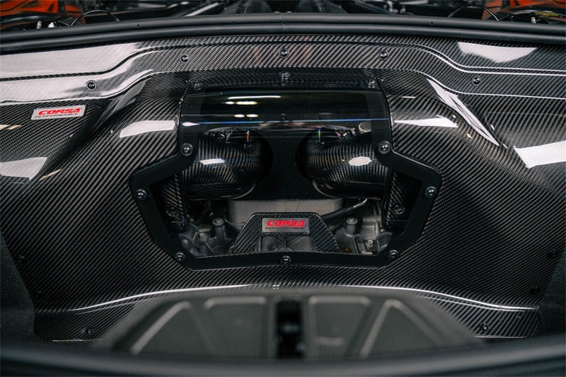 COR Air Intake Closed Box - Corsa 23+ Chevy C8 Z06 Carbon Fiber Air Intake w/ DryTech Filter