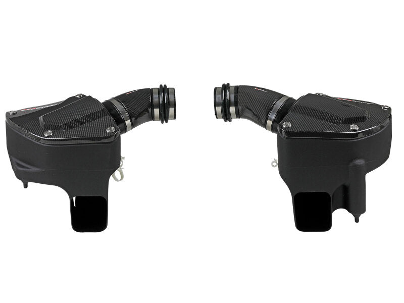 AFE Black Series Stage-2 Carbon Fiber Cold Air Intakes - aFe Momentum Black Series Carbon Fiber Pro 5R Air Intake System BMW M5 (F90) 18-19
