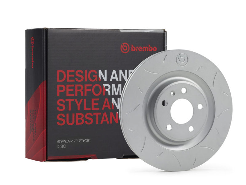BRB TY3 Sport Disc Rotors - Brembo 95-03 Mitsubishi Evo V/00-13 Evo IX Front TY3 Sport Disc Rotor - 320X32