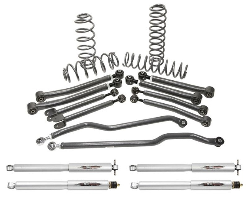 BT Lift Kit w Shocks - Belltech 07-17 Wrangler Rubicon Unlimited JK 4dr 4in. Lift Lift Kit