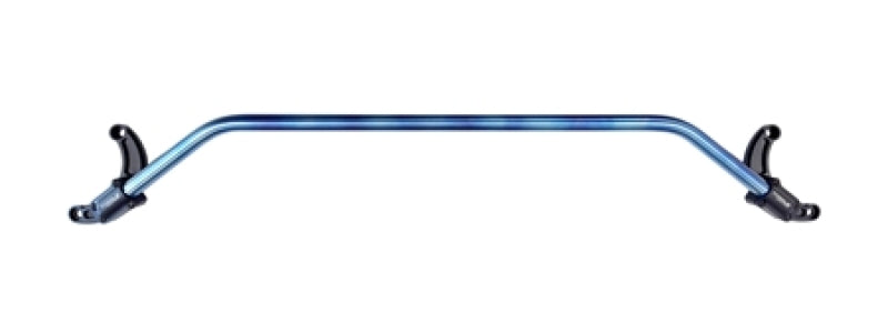 TQS Billet Strut Cross Braces - Torque Solution Subaru 08-21 WRX/STI Strut Brace - Titanium Burnt Blue