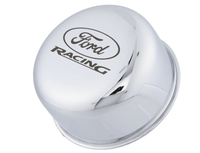 FR Breather Caps - Ford Racing Chrome Breather Cap W/ Ford Racing Logo