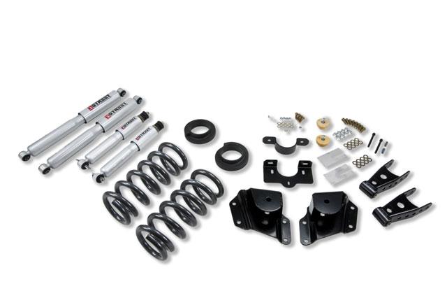 BT Lower Kit w SP Shocks - Belltech LOWERING KIT WITH SP SHOCKS