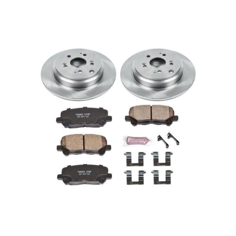 PSB Autospecialty Kit - Power Stop 07-13 Acura MDX Rear Autospecialty Brake Kit