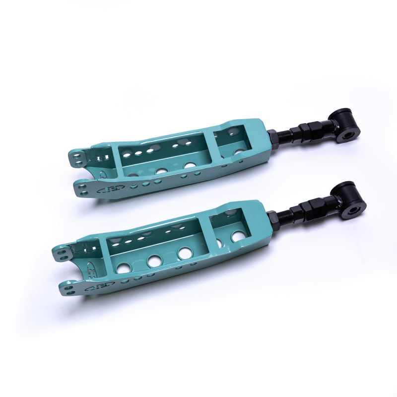 BX Lower Control Arms - BLOX Racing Rear Lower Control Arms - Teal (2013+ Subaru BRZ/Toyota 86 / 2008-2023 Subaru WRX/STI)