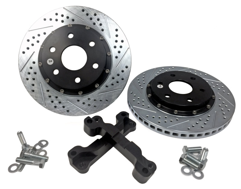 BAE Eradispeed Rotors - Baer Brakes 99-04 Chevrolet Silverado 1500 Eradispeed+ Front SDZ 2-Piece Performance Brake Rotors