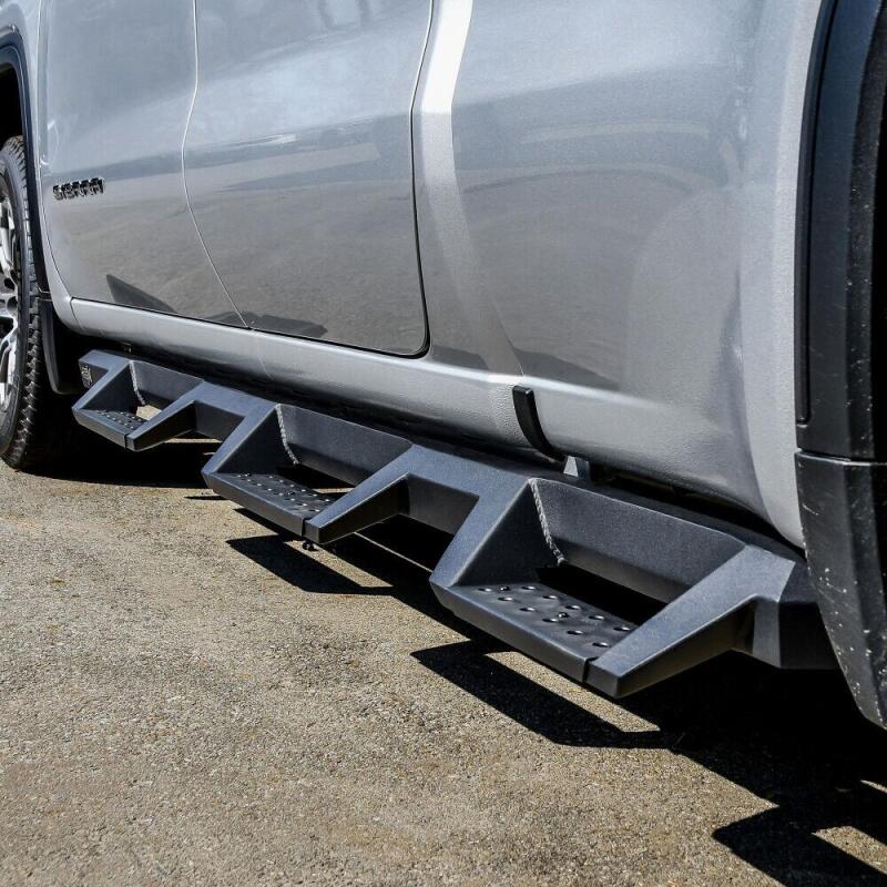 WES Nerf Bars - HDX Drop - Westin 19-20 GM 1500 DC 6.5ft bed (Excludes LD/Limited) HDX Drop W2W Nerf Step Bars - Textured Black