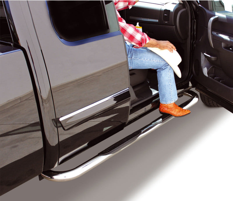 GOR Steps - 4000 - SS - Go Rhino 80-98 Ford F Series 4000 Series SideSteps - Cab Length - SS