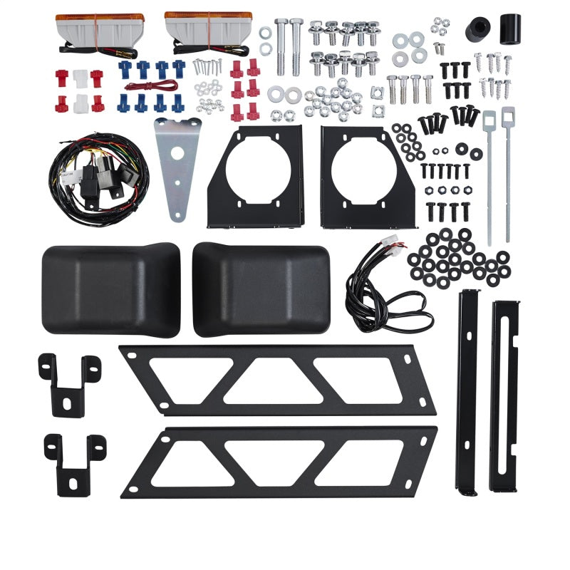 ARB Bull Bars - ARB Combar Oe Fog W/Crush Cans Txtd Jk 07On8-9.5