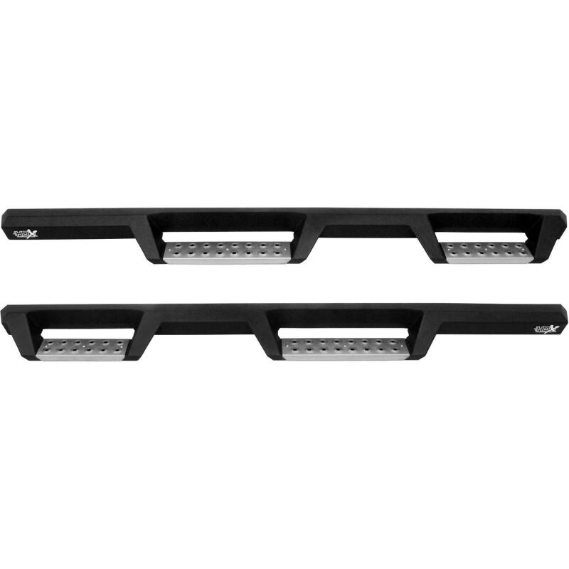 WES Nerf Bars - HDX Drop - Westin/HDX 2018 Jeep Wrangler JL Unlimited Drop Nerf Step Bars - Textured Black