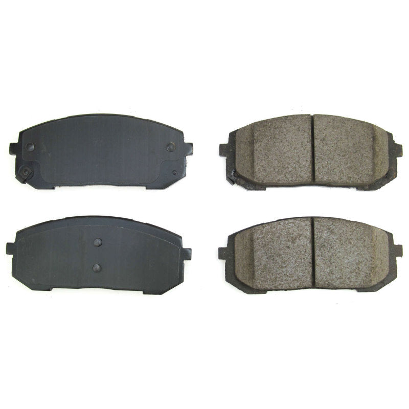 PSB Z16 Evolution Brake Pads - Power Stop 2020 Hyundai Sonata Front Z16 Evolution Ceramic Brake Pads