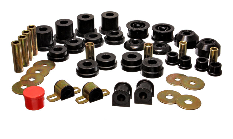 ES Hyper-Flex Sets - Black - Energy Suspension 05-07 Scion tC Black Hyper-Flex Master Bushing Set