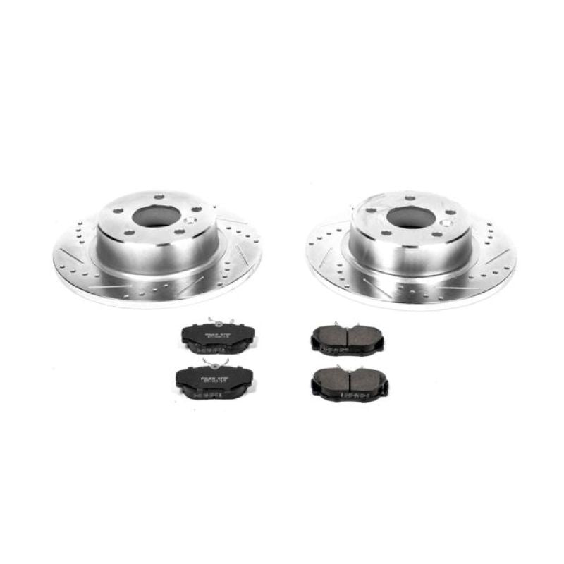 PSB Z23 Evolution Kit - Power Stop 99-04 Land Rover Discovery Rear Z23 Evolution Sport Brake Kit