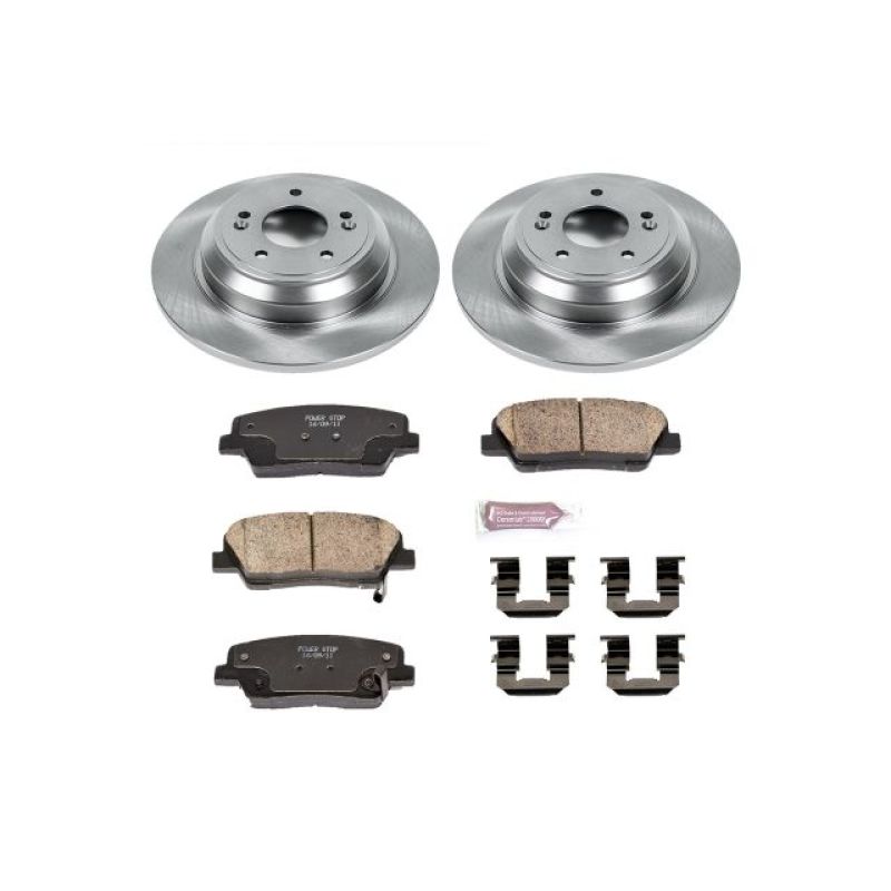 PSB Autospecialty Kit - Power Stop 2009 Hyundai Genesis Rear Autospecialty Brake Kit