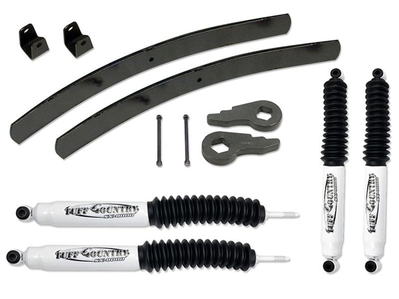 TUF Lift Kits - Tuff Country 01-10 Silverado 2500HD (Non-Pur) 4x4 & 2wd 2in Lift Kit (w/Rr Add-a-Leaf SX8000)