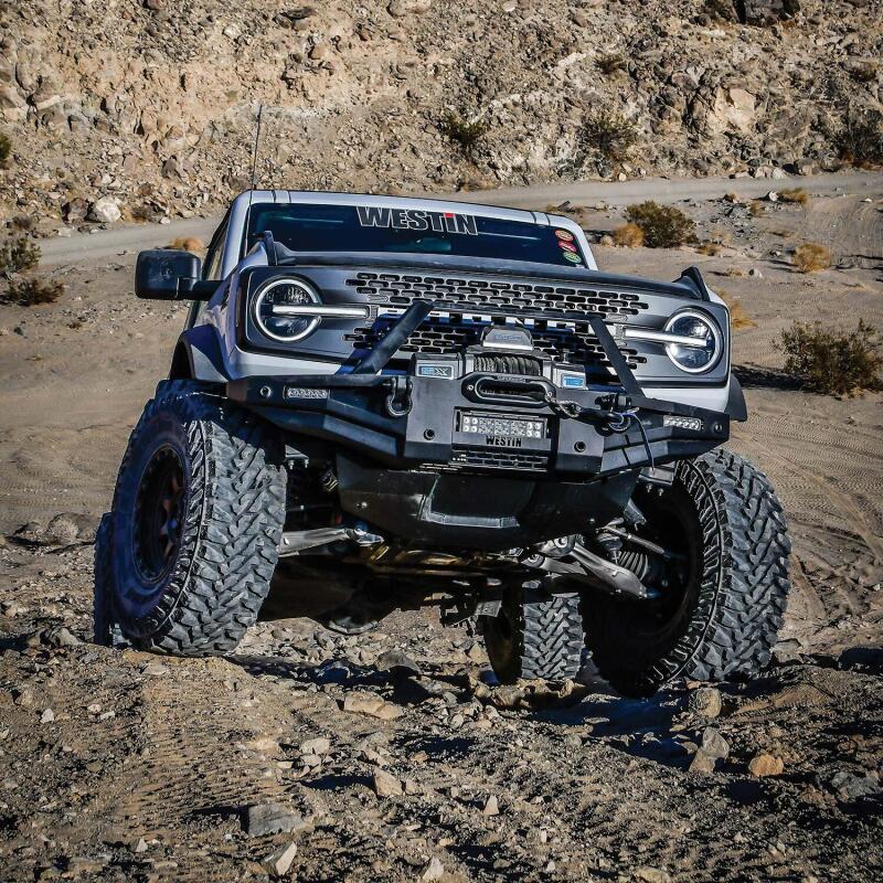 WES Bull Bars - XTS - Westin 21-25 Ford Bronco (Excl. Sport) XTS Angular Bull Bar - Tex. Blk