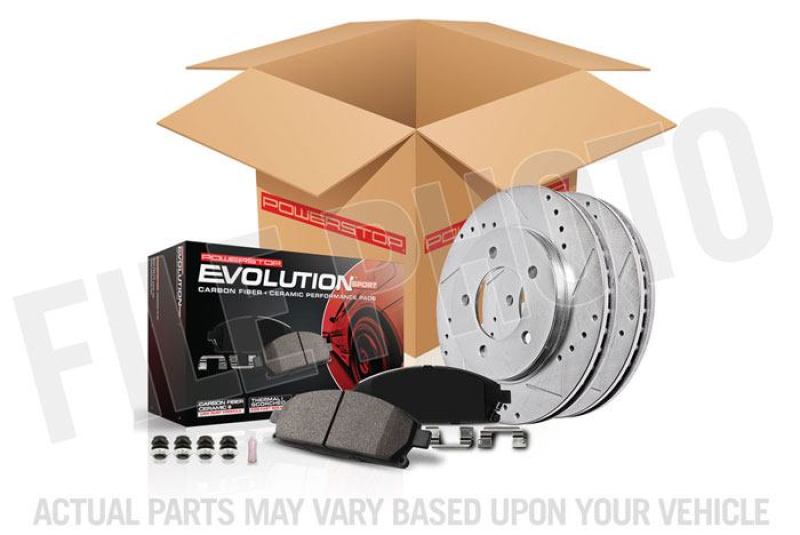 PSB Evolution Drill/Slot Rotor - Power Stop 20-22 Ram 2500 Rear Z23 Evolution Brake Kit