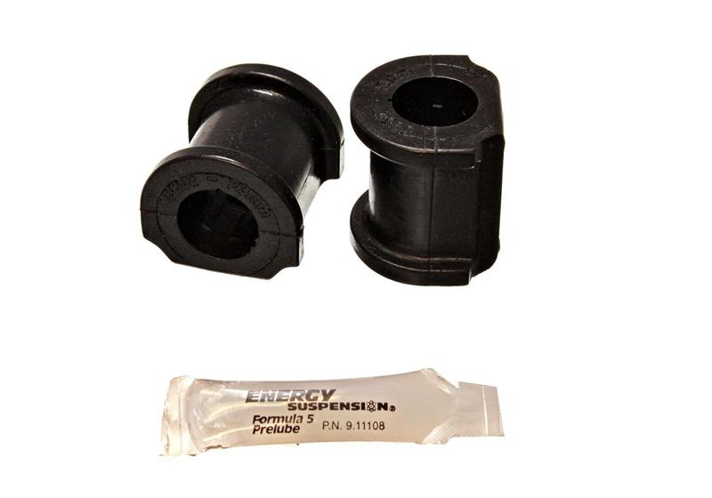 ES Sway Bar Bushings - Black - Energy Suspension 02-04 Acura RSX (includes Type S) Black 23mm Front Sway Bar Bushings