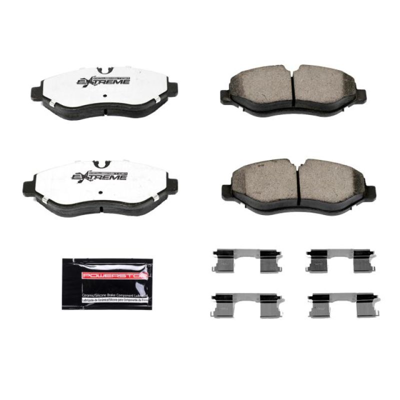 PSB Z36 Truck & Tow Brake Pads - Power Stop 07-09 Dodge Sprinter 2500 Front Z36 Truck & Tow Brake Pads w/Hardware