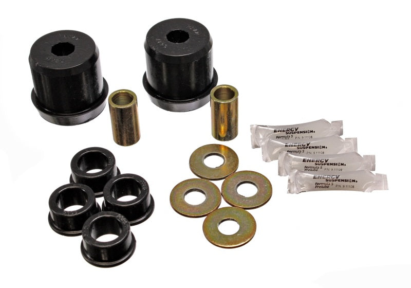 ES Cntrl Arm Bushings - Black - Energy Suspension 00-03 Nissan Maxima Black Front Control Arm Bushing Set