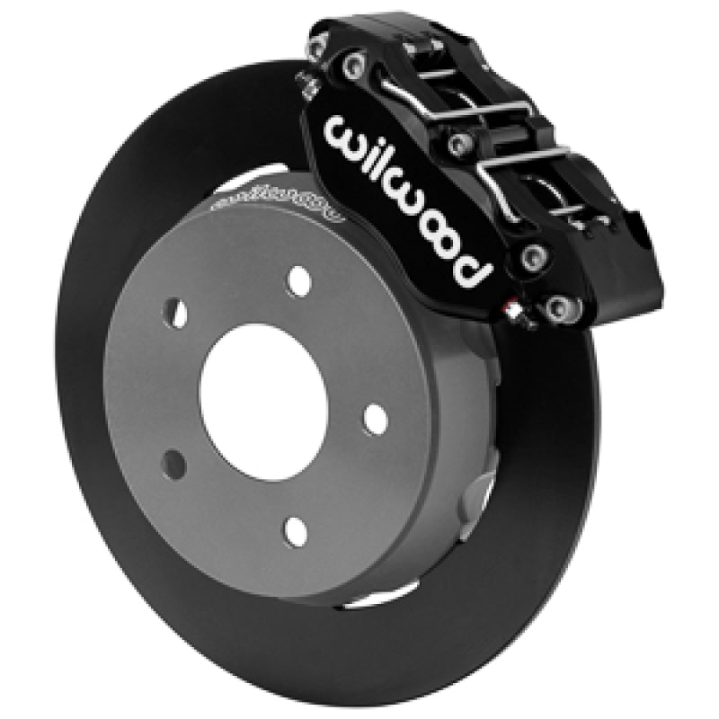 WIL Dynapro Brake Kit - Wilwood 22-23 Polaris RZR Turbo Dynapro 4R Front Brake Kit w/ 11.25in Rotors - Black