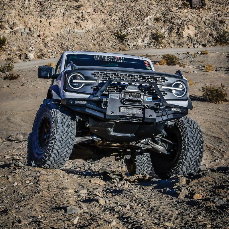 WES XTS Bumpers - Westin 21-23 Ford Bronco(w/sensors excl. Bronco Sport) XTS Bumper - Textured Black
