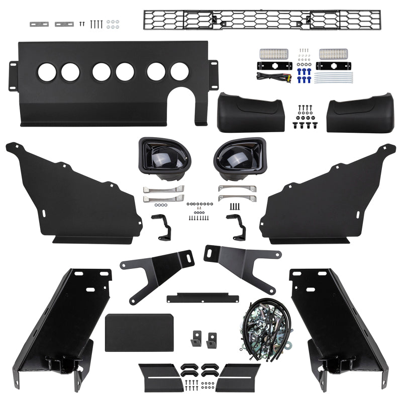 ARB Summit Bull Bars - ARB Summit Combar Textured Fogii Tacoma 16On (Fit Kit NOT Included)