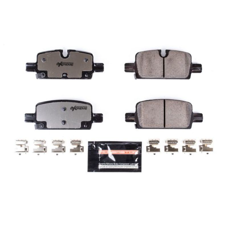PSB Z36 Truck & Tow Brake Pads - Power Stop 2019 Chevrolet Silverado 1500 Rear Z36 Truck & Tow Brake Pads w/Hardware