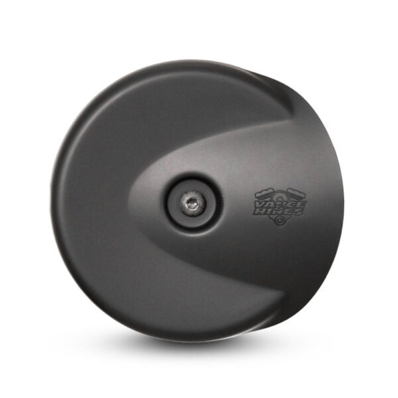 VAH Intake Covers - Vance & Hines Skullcap Stingray Ac Intake Cover Black