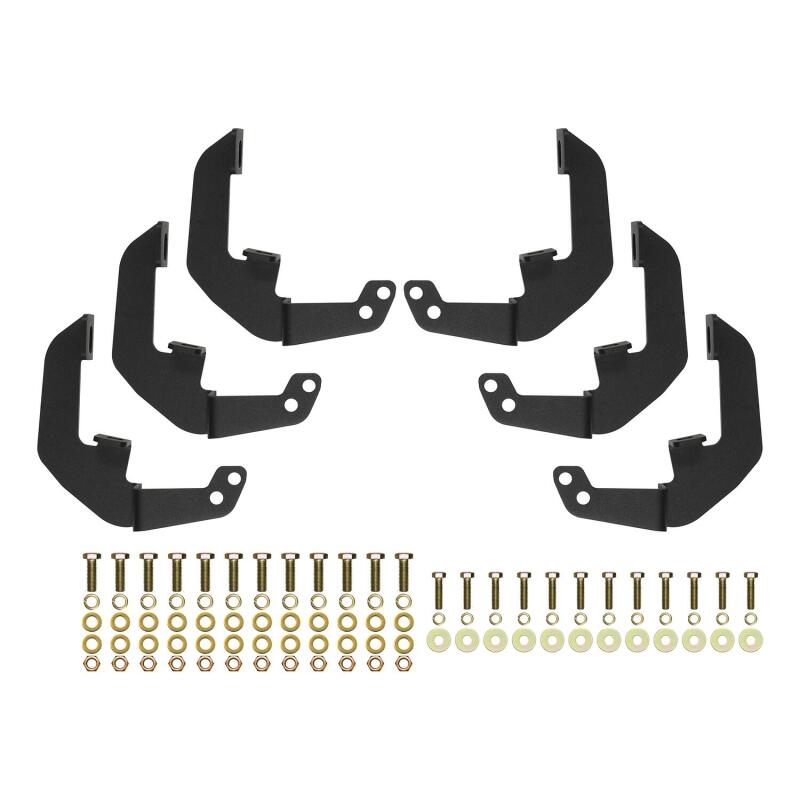WES Nerf Bars - Outlaw - Westin 19-22 Chevrolet Silverado / GMC Sierra Double Cab Outlaw Nerf Step Bars - Textured Black