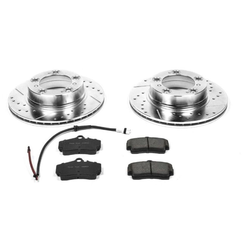 PSB Z23 Evolution Kit - Power Stop 97-04 Porsche Boxster Rear Z23 Evolution Sport Brake Kit
