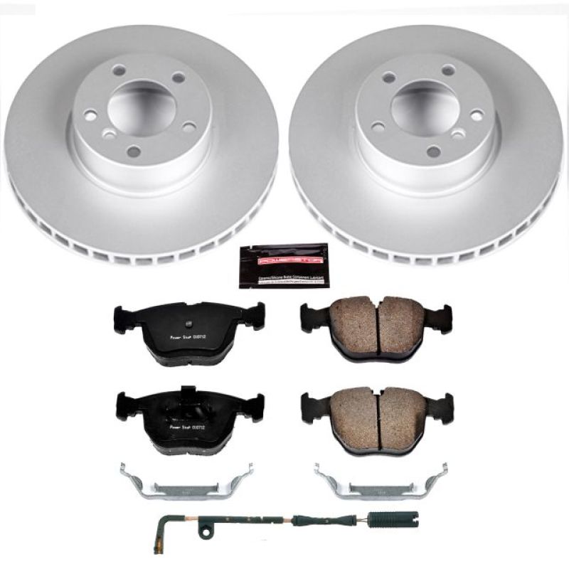 PSB Z23 Evolution Coated Kit - Power Stop 01-03 BMW 530i Front Z23 Evolution Sport Coated Brake Kit